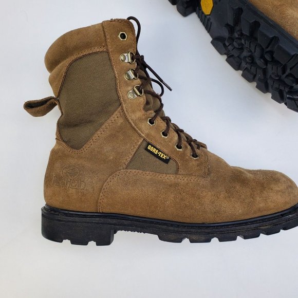 Men's Size 10 Redhead Leather Mid Calf 600 Gram Thinsulate Gore-Tex Vibram Boot - Picture 9 of 12